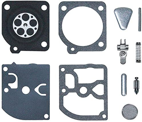 AUMEL Membrane e Guarnizioni Kit per STIHL 021 023 025 FS300 FS350 Carburatore, Set Riparazione Zama RB-41 Rezzi di Ricambio Compatibile con Il Carburatore Zama Serie C1Q