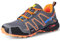 AGYE Fahrradschuhe Herren, rutschfeste Fahrradschuhe Rennrad Mountainbike MTB Schuhe Flat Assisted Sportschuhe, Orange, 40 EU