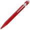 Caran d'Ache Kugelschreiber 849 Popline mit Etui Rot lackiert Strichstärke: M, Schriftfarbe: Blau, Länge: 12,5 cm, 0846.570