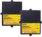 GOLDEN ICEPURE Aktivkohlefilter Dunstabzugshaube Kompatibel mit Miele 6228731 DKF12-1DA269-4 / DA279-4 / DA390 / DA420 / DKF 44531,2 Stück