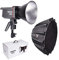Aputure Amaran 200X LED Videoleuchte mit Light Dome II Softbox,250W Bi-Color 2700K-6500K CRI 95+,Bowens-Halterung mit Bluetooth-App-Steuerung für Videoaufnahmen,Hochzeiten,Außenaufnahmen,Interviews