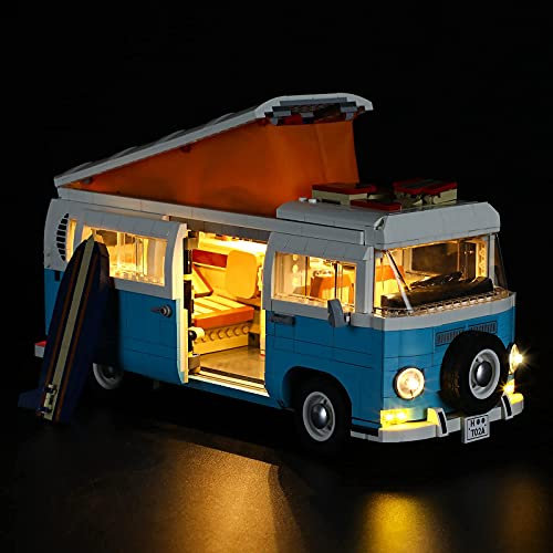 BRIKSMAX Led Beleuchtungsset für Lego Creator T2 Campingbus - Compatible with Lego 10279 Bausteinen Modell - Ohne Lego Set