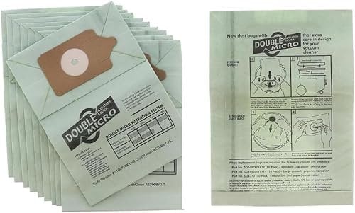 MarysDe@lz 40pcs Henry Hoover Vacuum Cleaner Paper Dust Bags NVM1B NVM1C, Numatic Henry Hoover Bags