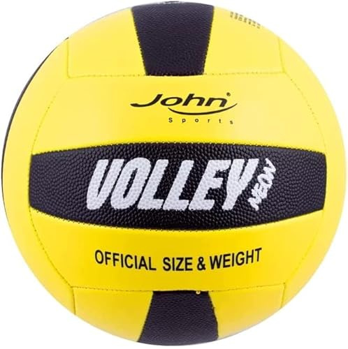 Idena John 52809 Volleyball Neon Grip größe 5 Sortiert