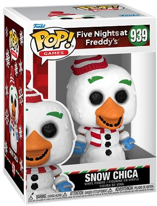 Funko Pop! Games: Five Nights At Freddy's (FNAF) - Holiday Chica the Chicken - Collectable Vinyl Figure - Gift Idea - Official Merchandise - Video Games Fans