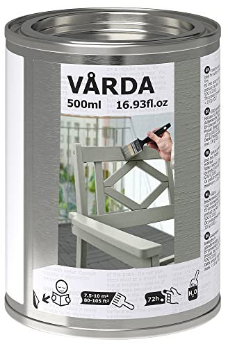 Ikea VÅRDA Holzlasur, Außenbereich, grau