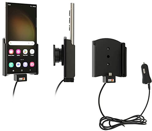 Brodit 721346 Support d'appareil fabriqué en Suède avec Fonction de Charge pour Smartphones Samsung Galaxy S23 Ultra SM_S918B/DS