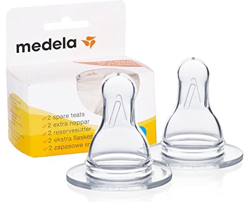 MEDELA Milchflasche Silikon Sauger Gr.S 0-3m