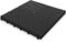 GOSLARLIT Lot de 50 dalles de sol de garage antidérapantes en plastique, 40 x 40 cm, noir, motif uni, auto-drainant, antidérapant, design breveté