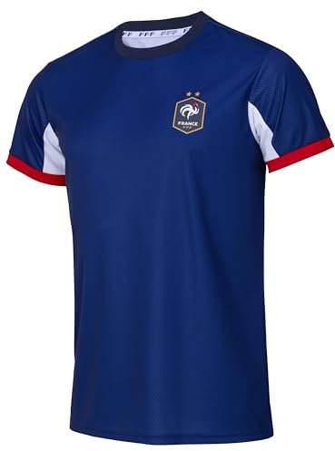 FFF Maillot Collection Officielle Equipe de France de Football - Taille Enfant 8 Ans