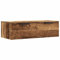 vidaXL Wandschrank Altholz-Optik 68x30x20 cm Holzwerkstoff, Hängeschrank, Wandregal, Schwebeschrank, TV-Wandschrank, Schweberegal, Wohnzimmerschrank