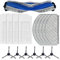 Lot de 16 de rechange pour aspirateurs robots Deebot N20 / N20 Plus / N20 Pro Plus, 1 brosse rouleau principale, 4 filtres HEPA, 5 chiffons de serpillère, 6 brosses latérales(B)