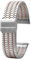 AXTGBHL Quick Release Wrist band Fit For Tissot Fit For citizen Fit For Casio Fit For Armani Fit For fossil watch strap men's women's stainless steel watchband 18mm 20mm 22(Silver-rose gold,18mm)