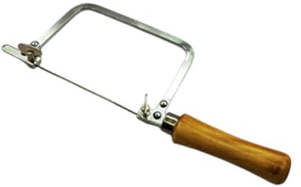 kowaku Professionelles Sägerahmen-Schneidwerkzeug für Juweliere, Ausrüstung für Laubsäge, U-förmiger Sägerahmen für Heimwerker, Werkzeug zur