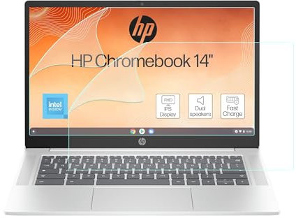 SUEEWE 2 Pack Screen Protector for HP Chromebook 14 Inch, Ultra Slim Super HD Clear PET Film, Scratch-Resistant, Touch Sensitive