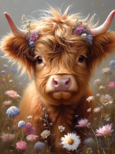 Malen Nach Zahlen Erwachsene Sonnenuntergang, Malen Nach Zahlen Pferd Malen Nach Zahlen Kinder Anfänger, Handgemalt Ölgemälde Mit Pinseln und Acrylfarbe, Ohne Rahmen für Home Wand Dekor 100X130CM