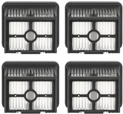 (4 Piezas) H12 Pro Filtros Hepa De Repuesto Compatibles Con Las Aspiradoras Inalámbricas Dreame H12 Pro/ H12 Dual/ H13 Pro/ M12 Juego De Accesorios, Filtros Para Aspiradora, Filtros De Cartucho y Fi
