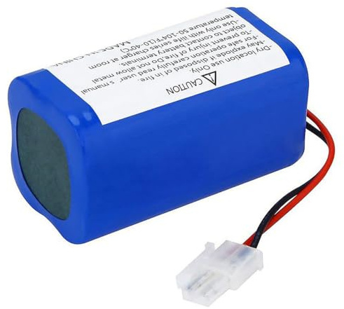 JHKJ Batterie per aspirapolvere Robot 14,8 V 3 Ah 4 Ah 5 Ah Batteria al Litio 14,8 Volt Batteria per spazzatrice Compatibile con Le Serie CR130/CEN540/CEN550/CEN661/CNE546,14.8v5ah