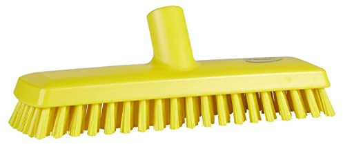 Vikan - Hygiene Schrubber Mit Wasserzufuhr - Mittel - 270mm - Gelb