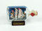 BBV GORCH Fock Schulschiff der Bundesmarine mit Landschaft und blauen Himmel Mini Buddelschiff 50 ml ca. 7,2 x 4,5 cm Flaschenschiff