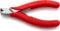 KNIPEX Elektronik-Vornschneider mit rutschhemmenden Kunststoff-Hüllen 115 mm, 64 11 115