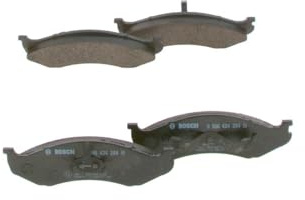 BOSCH Bremsbelagsatz, Scheibenbremse 0986424284 | Kompatibel mit: JEEP CHEROKEE, GRAND CHEROKEE I, WRANGLER I, WRANGLER II, KIA CARNIVAL I