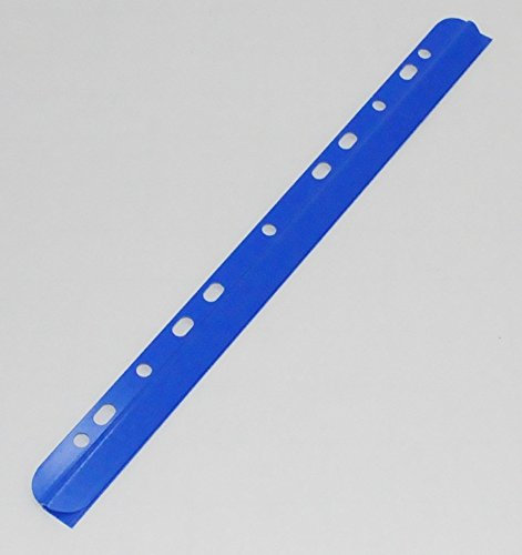 Klemmschienen A4 mit Lochung 3mm blau - 25 Stück