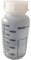 Weithalsflasche, PP, rund, graduiert, incl. Verschraubung (500 ml)