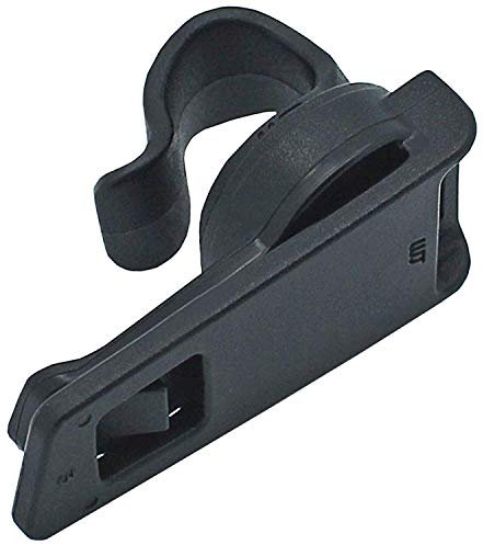 Formbelt Premium Magnetclip Halterung für Trinkschlauch,Clip magnetisch Trinkflasche Soft Flask Trinkrucksack Trinksystem in schwarz