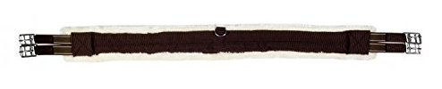 HKM 9619 Sattelgurt Teddy, Weich gepolstert, Gurt mit Gummizug, 110 cm – 145 cm