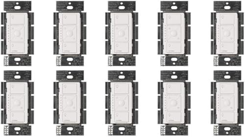 Lutron Caseta PD-5NE-WH Smart Lighting Dimmer Switch White