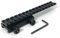 ZEITWISE Weaverschiene 21 mm Weaver Adapter Schwalbenschwanz Picatinny Rail 14,5 cm Länge