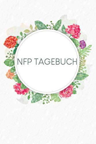 NFP Tagebuch: Für Verhütung und Familienplanung | Motiv: Aquarellblumen