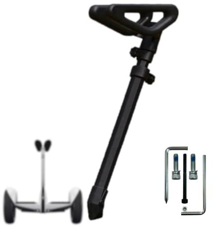 FEC Verstellbarer Lenkergriff-Ständer zur Entlastung des Knies für Segway Ninebot miniPRO miniLITE S Self Balance Hoverboard (nur Lenker) (Schwarz-A1), L