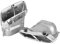 Auspuffblende, Yctze 2er Quad Auspuffblenden Edelstahl Ersatz für AMG A45 W176 CLA45 C117 2013-2018(Versilberung) cla45 exhausta45 amg exhaust