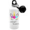 Mr. Gadgets Gourde Licorne personnalisable avec nom deux modèles disponibles aluminium ou thermique (Licorne 1)