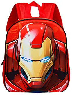Marvel Iron Man Stark-Small 3D Backpack, Multicolour
