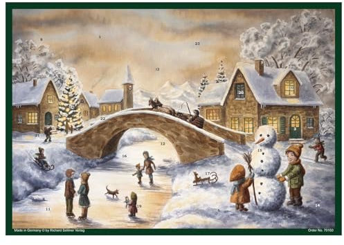 Adventskalender An der Brücke: Papier-Adventskalender