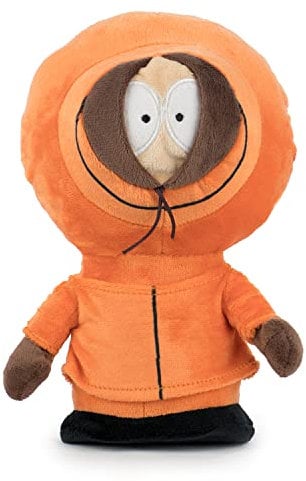 Play by Play Plüschfigur der Figuren von South Park – Stan, Kenny, Cartman, Kyle – 25 cm – Super Soft Qualität (Kenny)