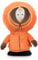 Play by Play Plüschfigur der Figuren von South Park – Stan, Kenny, Cartman, Kyle – 25 cm – Super Soft Qualität (Kenny)