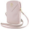 CG MOBILE Guess Tasche GUWBZPGSTEGP Rosa Zip Triangle 4G