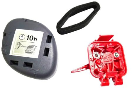Soluzioni Green Shop Scatola, Coperchio + Spugna + Supporto Filtro Aria Completo per Revisione Carburatore Decespugliatore Compatibile con Oleo-Mac e Compatibile con Efco