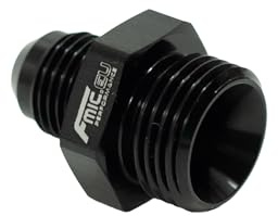 AN8 ORB Männlich Auf AN6 Männlich JIC Hose Fitting Adapter Schwarz