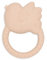 Jollein Naturkautschuk Beißring Baby - Lovely Birds - Baby Greifling - Zahnungshilfe - Schadstofffrei und BPA-Frei - Baby Spielzeug