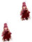 Cabilock 2 Stück Weihnachts Ski Anhänger Ski Puppen Anhänger Puppen Ornamente Puppen Weihnachts Hänge Anhänger Weihnachtsschmuck Weihnachts Ski Puppen Weihnachts Hänge