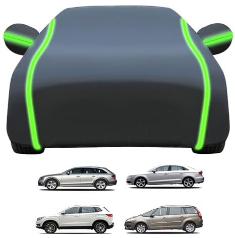 Car Cover Outdoor for 𝖩eep 𝖶rangler TJ 1996-2006 Covers,Car Cover Waterproof Breathable Large,Full Car Cover for Winter Rain and Snow Proof,Customizable for All Seasons