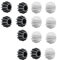 LiJuanWang Boule de Lavage,14 pièces Boule de Sèche-Linge,Boules de Lavage pour Machine à Laver Réutilisables Boule De Lessive,pour Le Nettoyage du Linge des(3.9 x 2 cm)