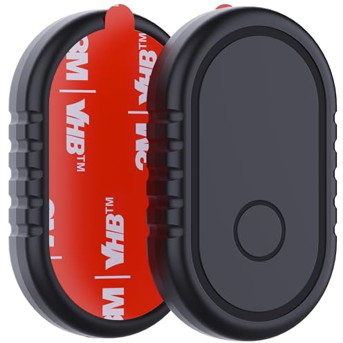 2er-Pack Klebehalterung für Samsung Smart Tag 2, wasserdichte ABS-Hülle mit 3M-Aufkleber für Auto, Fahrrad, Gepäck und mehr, für Galaxy Smart Tag 2, versteckte Smarttag2-Schutzhülle, Anti-Verlust