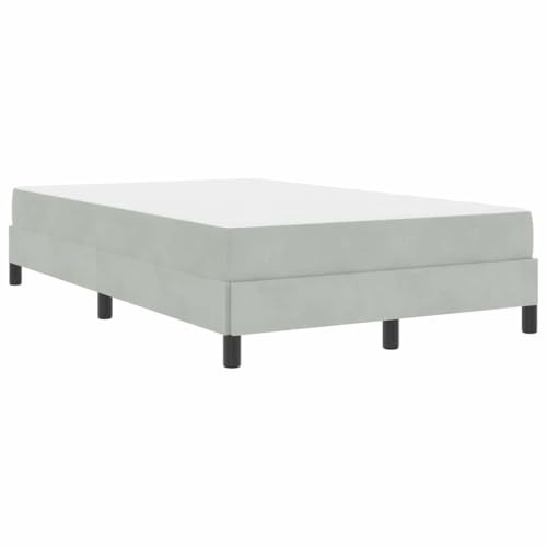 vidaXL Boxspringbett aus Velours mit Schaum-Matratze – die Coole Schlaflösung für Dein Schlafzimmer. Modern, bequem und im rechteckigen Luxusdesign.