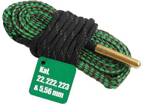 Sariputa Nettoyage de Canon pour fusils Calibre .22, .223 et 5.56 mm - Kit de Nettoyage Efficace pour Pistolets et fusils